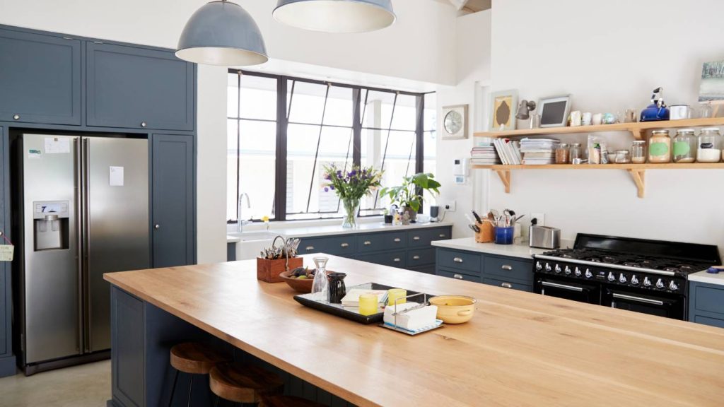 Gourmet com ilha central