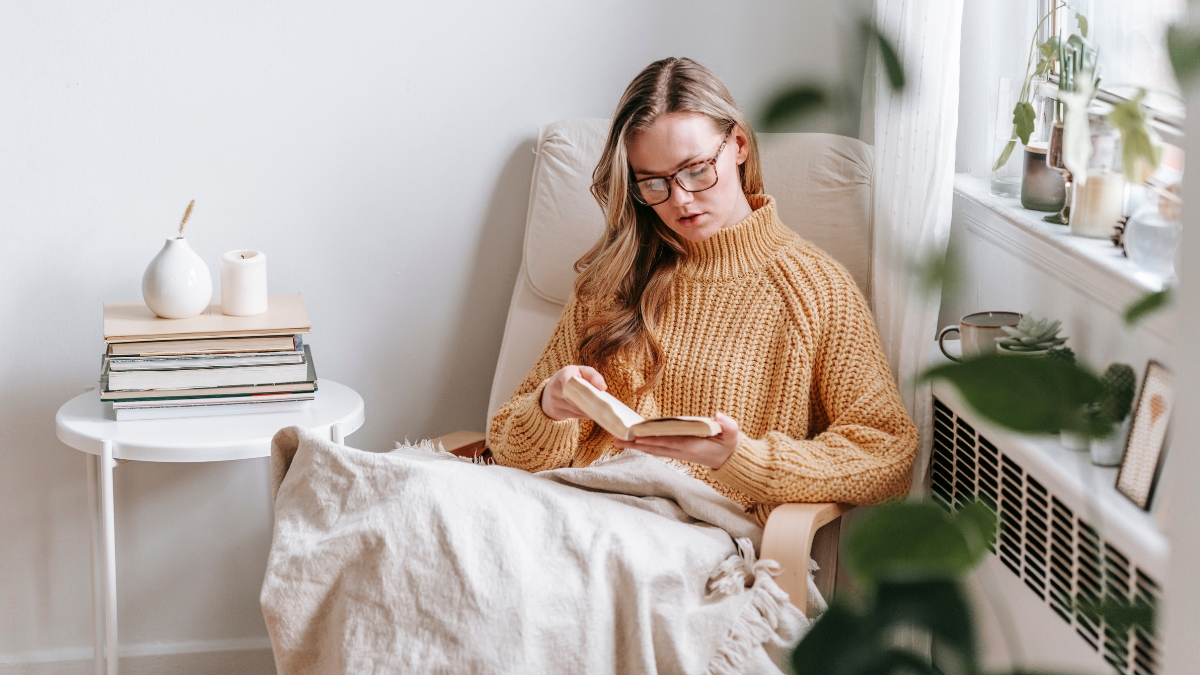 Cantinho de leitura em casa - TODESCHINI